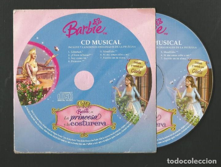 barbie la princesa y la costurera canciones