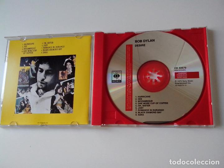 CDs de m&uacute;sica: BOB DYLAN CD DESIRE. - Foto 2