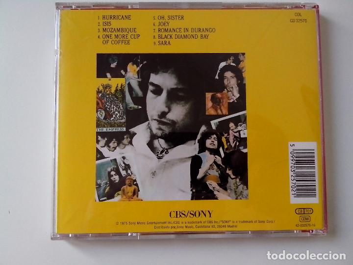 CDs de m&uacute;sica: BOB DYLAN CD DESIRE. - Foto 3