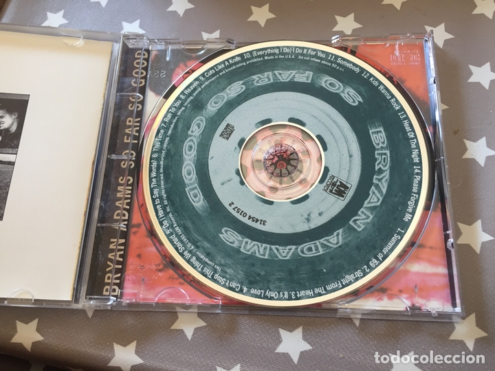 CDs de m&uacute;sica: BRYAN ADAMS, So Far So Good - Foto 2