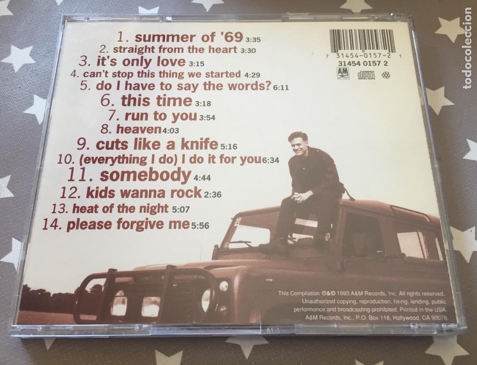 CDs de m&uacute;sica: BRYAN ADAMS, So Far So Good - Foto 3