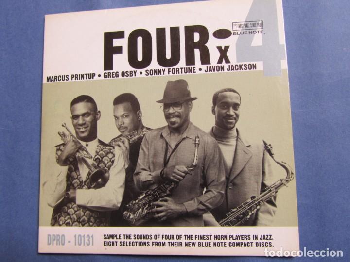 CD di Musica: FOUR X 4- CD- CON 8 TEMAS Y ARTISTAS VARIADOS- SONNY FORTUNE-JAVON JACKSON-GREG OSBY-MARCUS PRINTUP