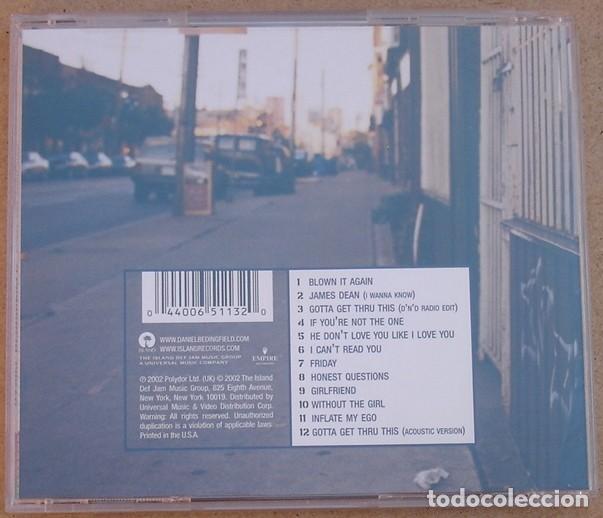 CDs de m&uacute;sica: DANIEL BEDINGFIELD - GOTTA GET THRU THIS (CD) 2002 - 12 TEMAS - Foto 3