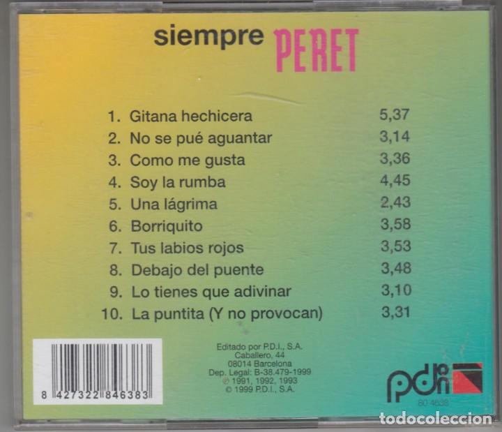 CDs de m&uacute;sica: Siempre Peret cd 1999 PDI - Foto 2