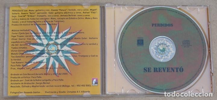 CDs de m&uacute;sica: PERDIDOS - SE REVENT&Oacute; (CD) 2000 - 13 TEMAS - Foto 2