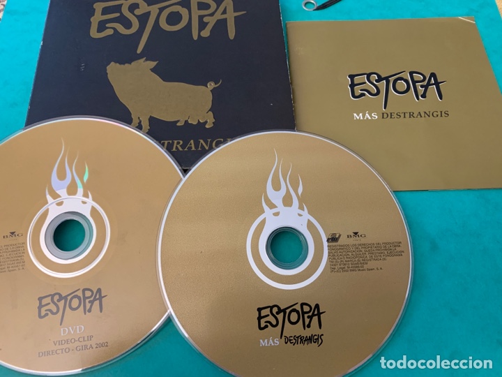 CDs de m&uacute;sica: CD ESTOPA. MAS DESTRANGIS - Foto 1