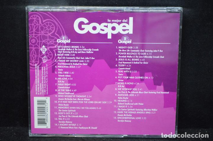 CDs de m&uacute;sica: VARIOUS - LO MEJOR DEL GOSPEL - 2 CD - Foto 2