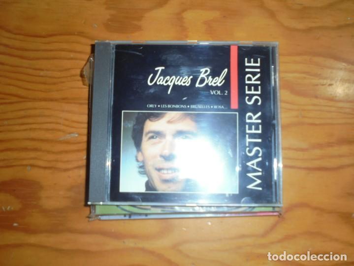 CDs de m&uacute;sica: JACQUES BREL. VOL. 2. MASTER SERIE. BARCLAY, 2991. CD. IMPECABLE (#) - Foto 1