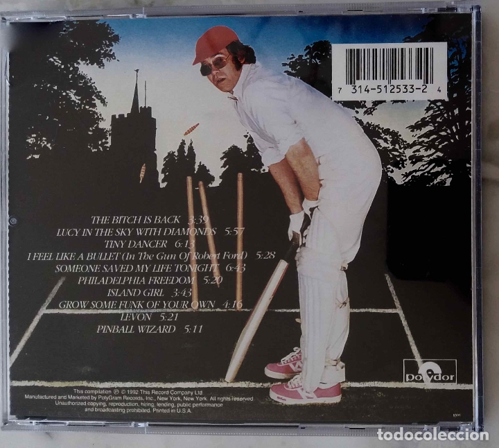 CDs de m&uacute;sica: ELTON JOHN GREATEST HITS VOLUME II. CD - Foto 2