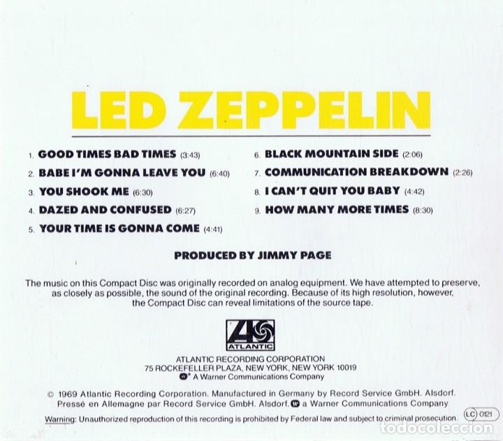 CDs de m&uacute;sica: LED ZEPPELIN  (CD) - Foto 2