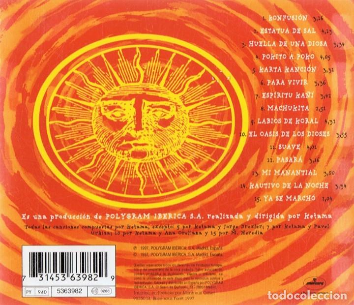 CDs de m&uacute;sica: KETAMA &uml;KONFUSI&Oacute;N&uml; (CD) - Foto 2