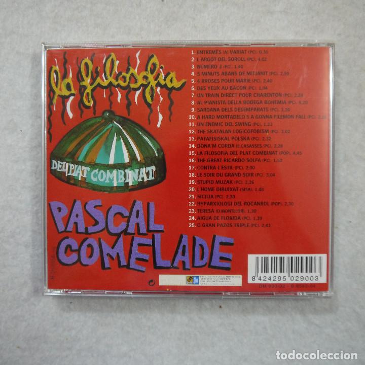 CDs de m&uacute;sica: PASCAL COMELADE - LA FILOSOFIA - CD 2004 - Foto 2
