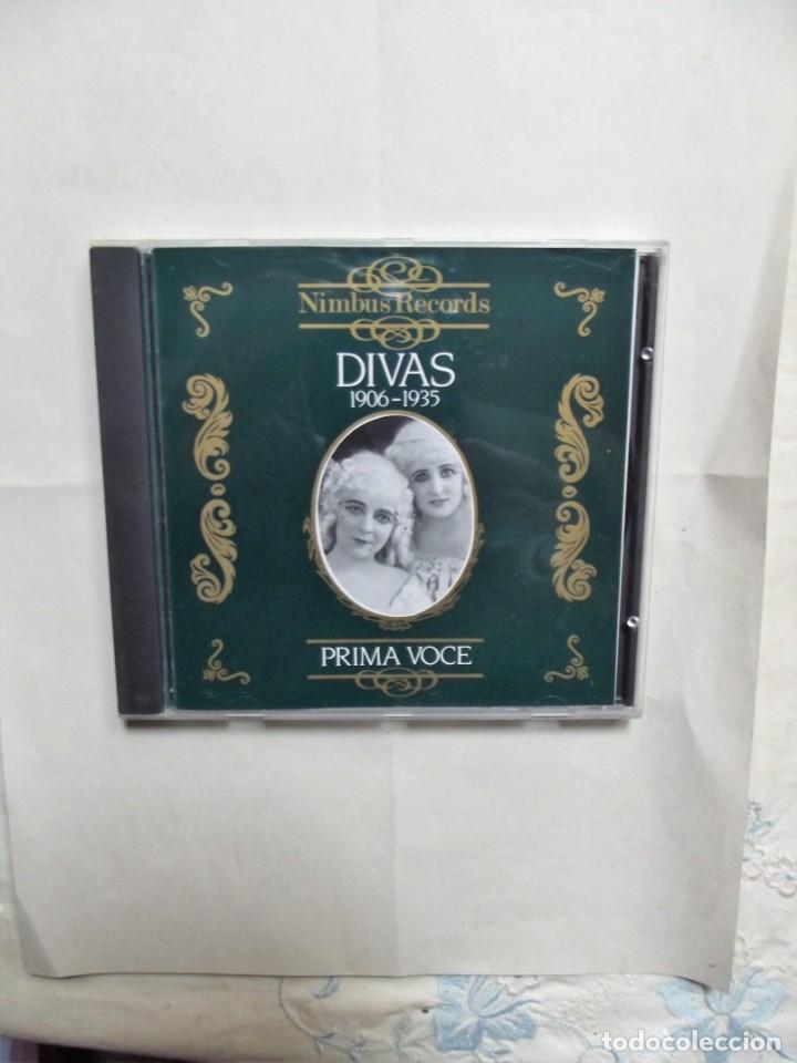 CDs de m&uacute;sica: DIVAS 1906 - 1935  PRIMA VOCE - Foto 1