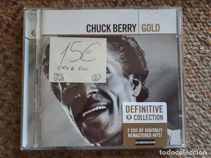 CDs de m&uacute;sica: Chuck berry , gold , 2xcd , estado impecable . - Foto 1