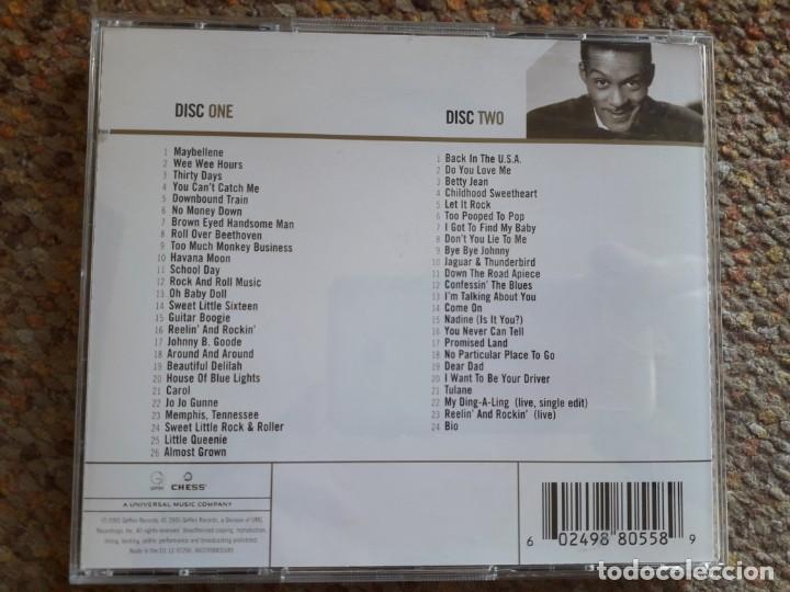CDs de m&uacute;sica: Chuck berry , gold , 2xcd , estado impecable . - Foto 2
