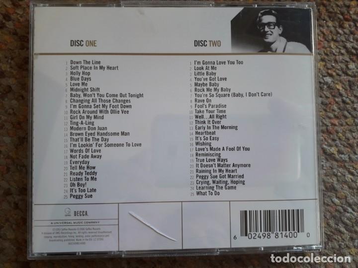 CDs de m&uacute;sica: Buddy holly , gold , 2xcd estado impecable - Foto 2