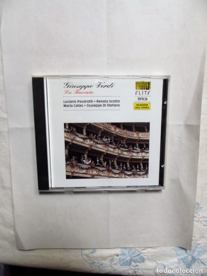 CDs de m&uacute;sica: GIUSEPPE VERDI LA TRAVIATA - Foto 1