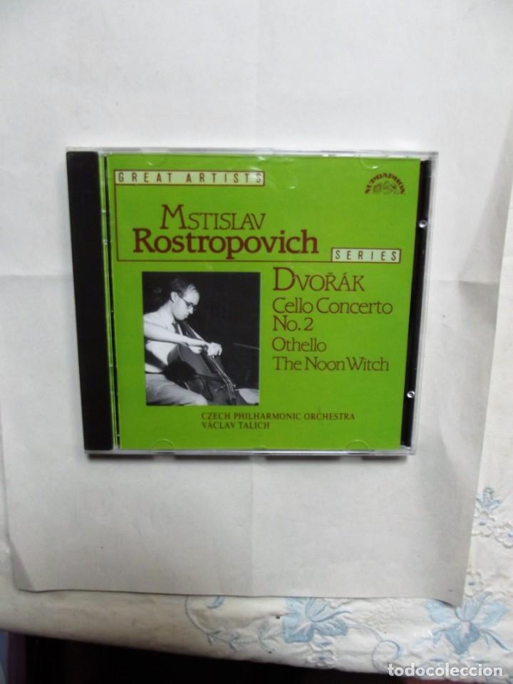 CDs de m&uacute;sica: MSTISLAV ROSTROPOVICH DRORAK CELLO CONCERTO N&ordm; 2 - Foto 1
