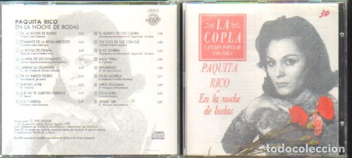 Musik-CDs: LA COPLA CANCION ESPA&Ntilde;OLA.CARMEN DE ESPA&Ntilde;A.CD-FLA-946
