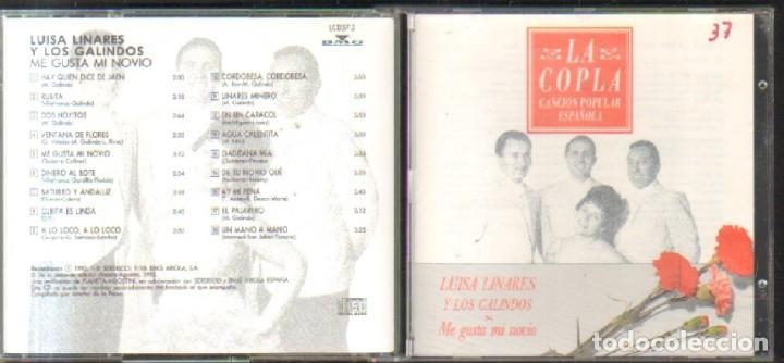 Musik-CDs: LA COPLA CANCION ESPA&Ntilde;OLA.CANCION POPULAR ESPA&Ntilde;OLA.ME GUSTA MI NOVIO.CD-FLA-948