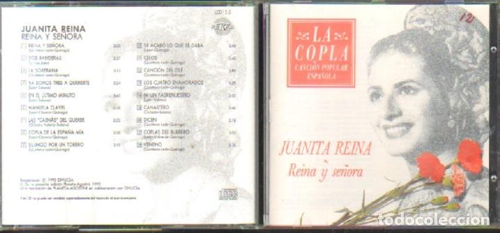 Musik-CDs: LA COPLA CANCION ESPA&Ntilde;OLA.CANCION POPULAR ESPA&Ntilde;OLA.REINA Y SE&Ntilde;ORA. CD-FLA-949