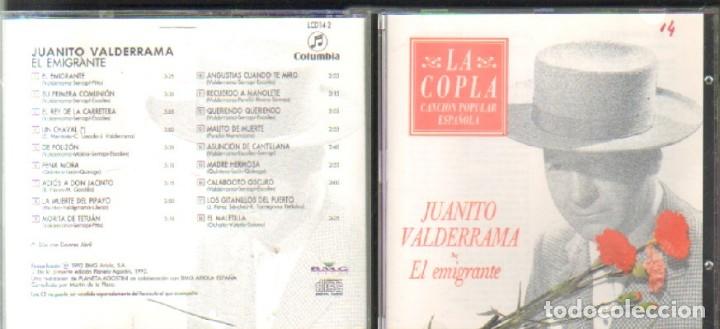 Musik-CDs: LA COPLA CANCION ESPA&Ntilde;OLA.CANCION POPULAR ESPA&Ntilde;OLA.EL EMIGRANTE.CD-FLA-951