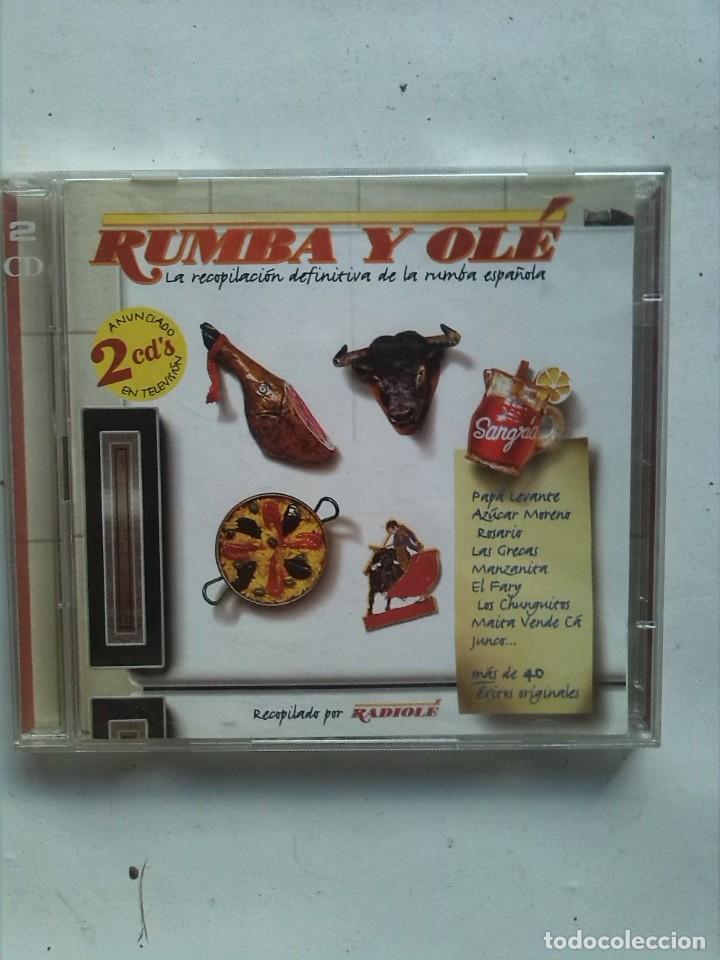 CDs de m&uacute;sica: RUMBA Y OL&Eacute; 2 CDS - Foto 1
