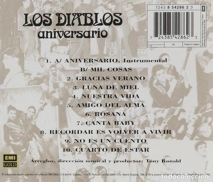 CDs de m&uacute;sica: Los Diablos - Aniversario  - CD - Foto 2
