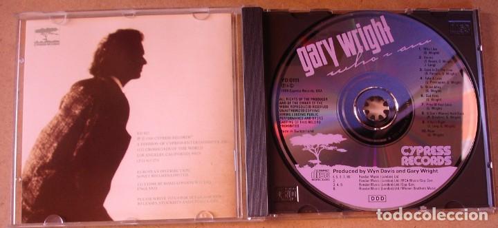 CDs de m&uacute;sica: GARY WRIGHT - WHO  AM (CD) 1988 - 10 TEMAS - Foto 2