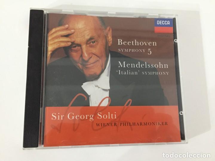 CDs de m&uacute;sica: SIR GEORG SOLTI - BEETHOVEN SYMPHONY 5 - Foto 1