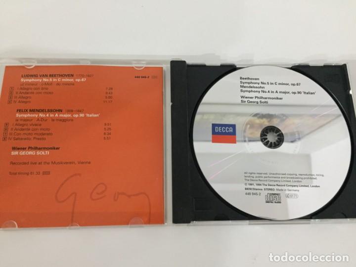 CDs de m&uacute;sica: SIR GEORG SOLTI - BEETHOVEN SYMPHONY 5 - Foto 3