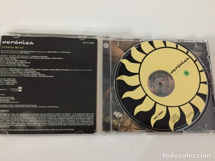 CDs de m&uacute;sica: VER&Oacute;NICA - LA FUERZA DEL SOL - Foto 3