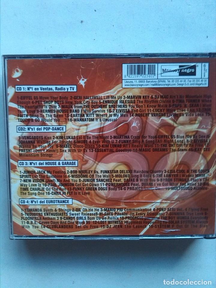 CDs de m&uacute;sica: AHORA &acute;00 4 CDS DANCE - Foto 2