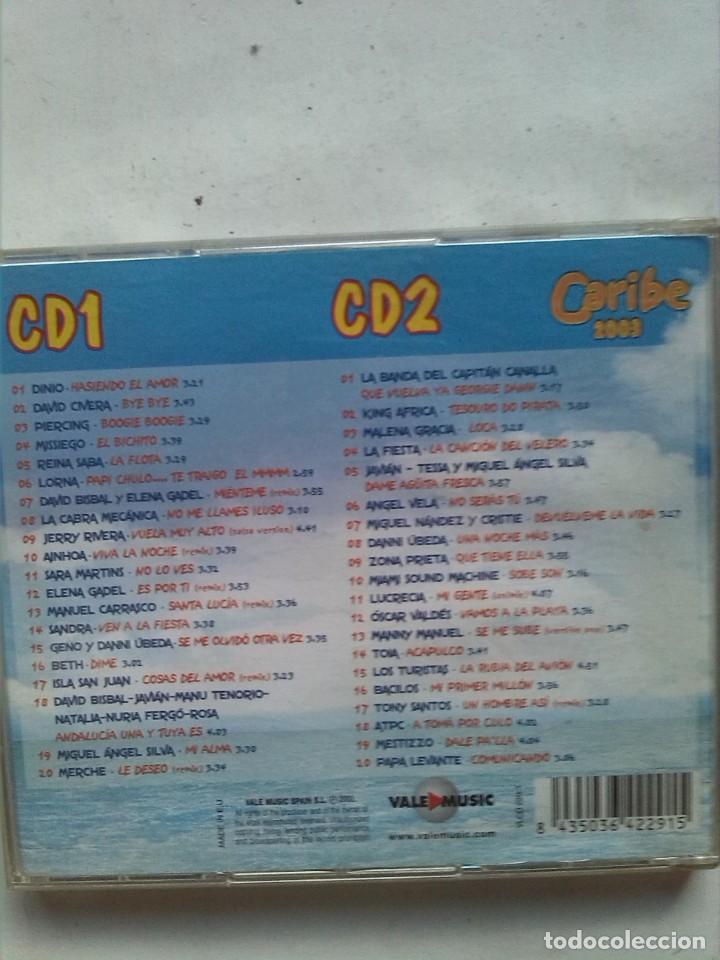 CDs de m&uacute;sica: CARIBE 2003 HASIENDO EL AMOR 2 CDS - Foto 2