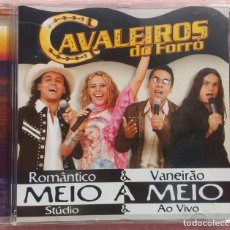 CDs de Música: CAVALEIROS DO FORRÓ - MEIO A MEIO (POLYDISC) /// ED. BRASIL ORIGINAL, RARO /// SAMBA AXÉ BOSSA NOVA
