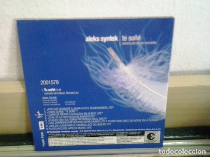 CDs de m&uacute;sica: LMV - Aleks Syntek, te so&ntilde;e, CD-single - Foto 2