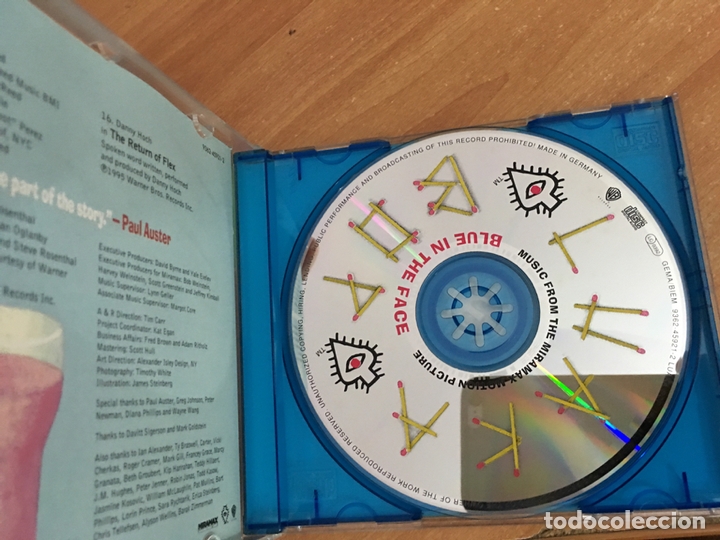 CDs de m&uacute;sica: BLUE IN THE FACE B.S.O. (CDIM7) - Foto 2