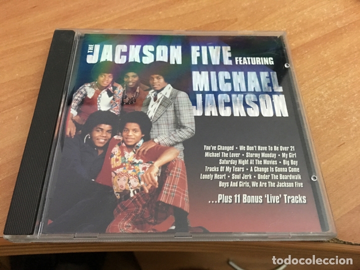 jackson five featuring michael jackson cd 24 tr - Comprar CD de Música Rock  no todocoleccion