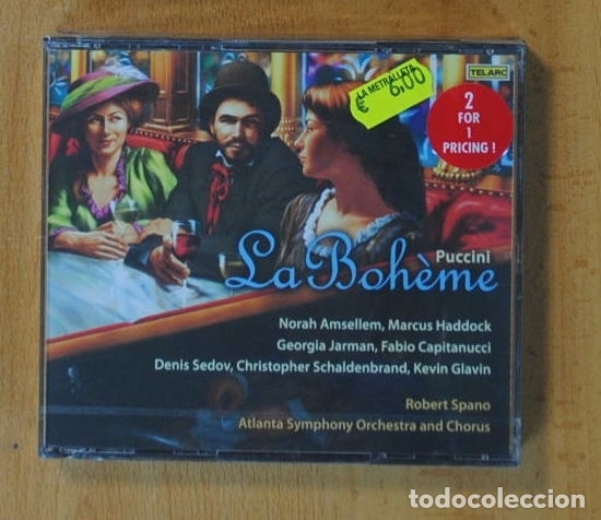 CDs de m&uacute;sica: GIACOMO PUCCINI - LA BOHEME - CD - Foto 1
