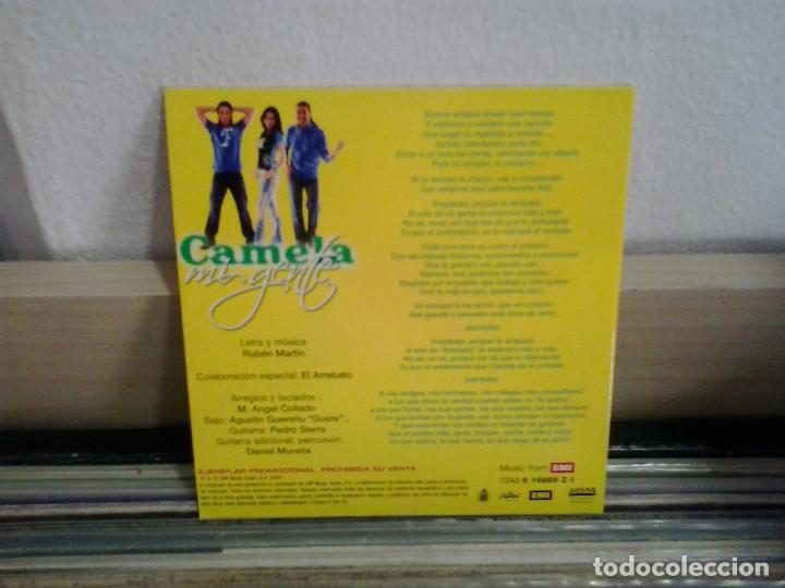 CDs de m&uacute;sica: LMV - Camela, mi gente. CD - single - Foto 2