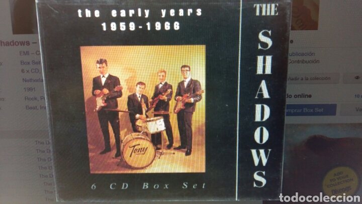 CDs de m&uacute;sica: THE SHADOWS CAJA CON 6 CDS - Foto 1