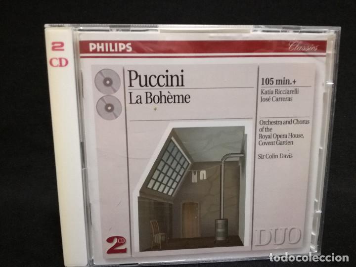 CDs de m&uacute;sica: DOBLE CD - PUCCINI - LA BOHEME - Foto 1