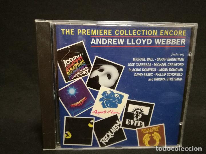 CDs de m&uacute;sica: CD - ANDREW LLOYD WEBBER - THE PREMIERE COLLECTION ENCORE - Foto 1