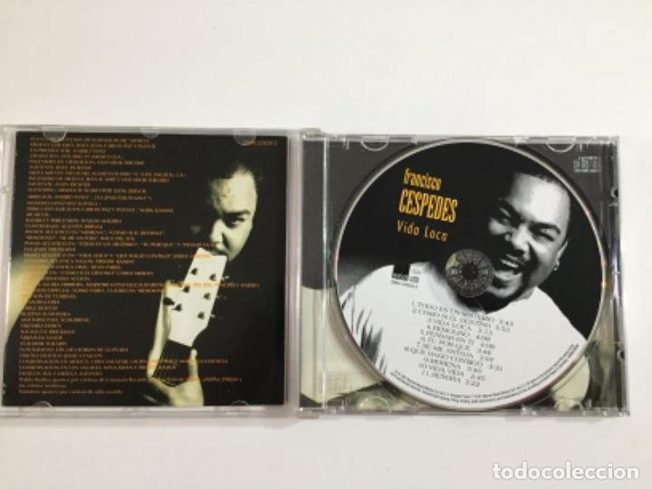 CDs de m&uacute;sica: Francisco Cespedes - vida loca 1997 - Foto 3