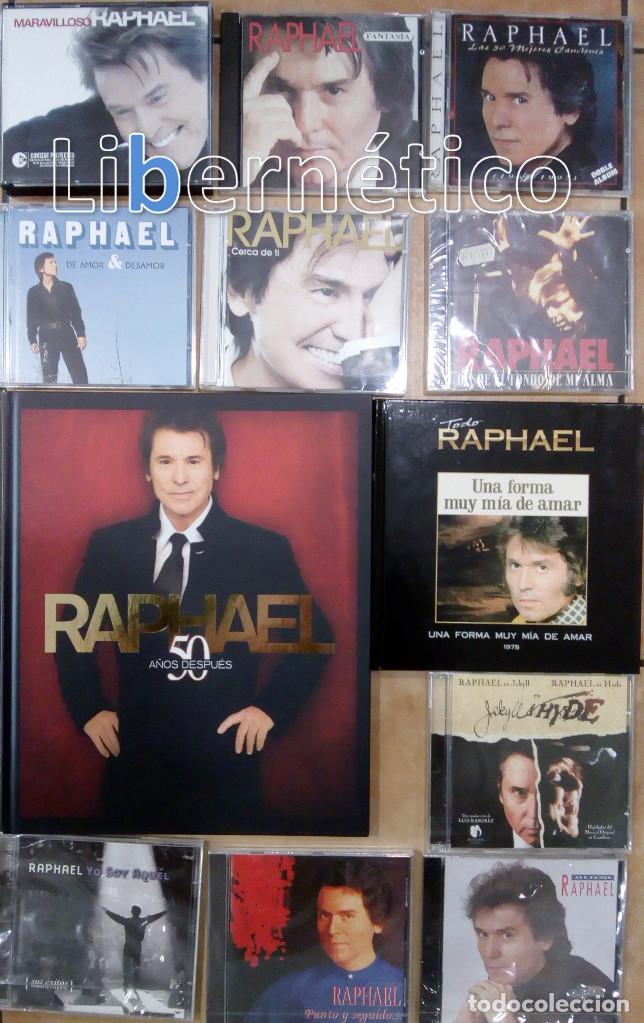 CDs de m&uacute;sica: Raphael - CD + DVD + libros. 12 lotes Como Nuevos - Foto 1
