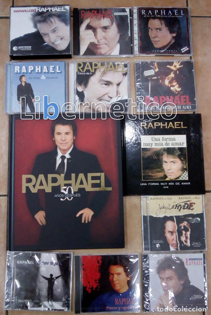 CDs de m&uacute;sica: Raphael - CD + DVD + libros. 12 lotes Como Nuevos - Foto 11