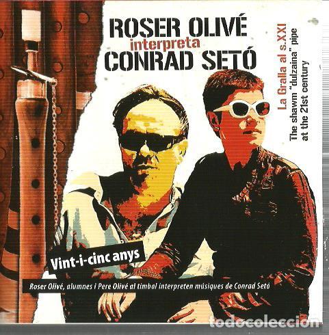 CDs de m&uacute;sica: CD ROSER OLIV&Eacute; INTERPRETA CONRAD SET&Oacute; - Foto 1