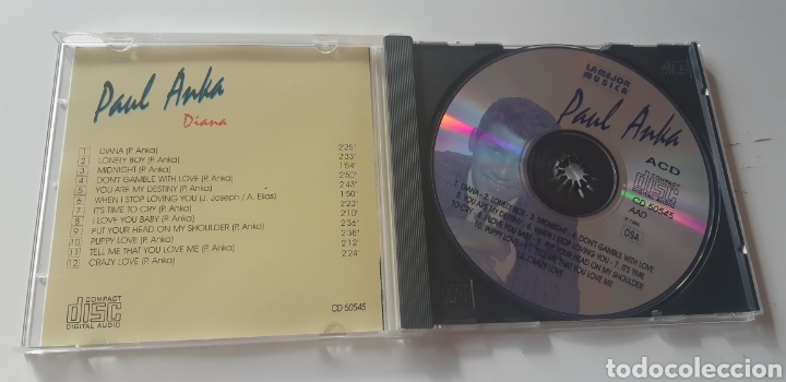 CDs de m&uacute;sica: (Sevilla) CD - PAUL ANKA - Foto 2