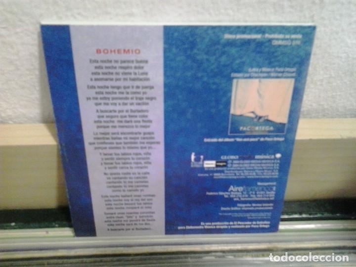 CDs de m&uacute;sica: LMV - Paco Ortega. Bohemio. CD-Single - Foto 2