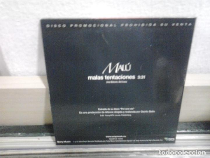 CDs de m&uacute;sica: LMV - Mal&uacute;. Malas tentaciones. CD-Single - Foto 2